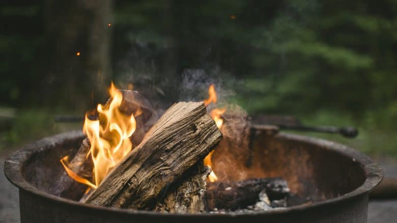 feuerfeste unterlage für feuerschale