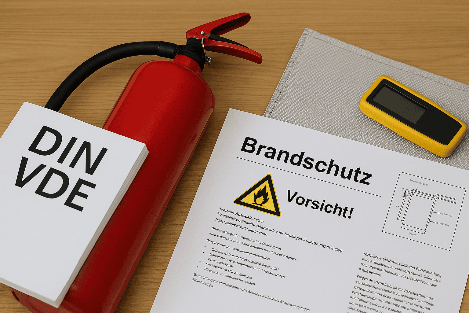 DIN VDE-konform arbeiten: Welche Normen für den Brandschutz bei Bürogeräten gelten